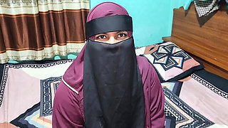 Desi Muslim Hijab Step Aunty Hardcore Fuck - Tight Pussy & Big Cock Doggy Style