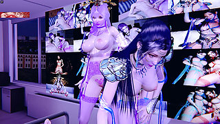 Goddess Queen in the Realm of 3D - 3D Animation Hentai