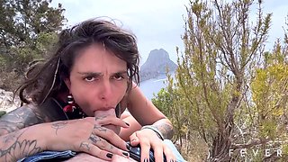Squirt and Cum in Mouth in Ibiza