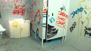 Camera in the Public Toilet