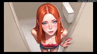 Mila meets a strange man - Mila AI v1.3.2b by ADDont - Animated Gameplay