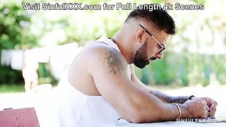 Eveline Dellai & Lorenzo Viota Passionate Anal Sex - Romantic Blowjob & Doggystyle Fuck