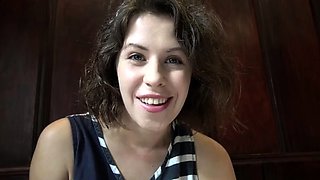 Brunette Couch Webcam Solo Fun Masturbating