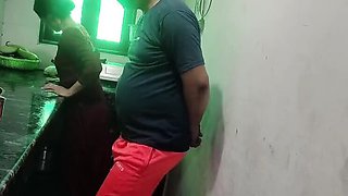 Desi Maid Fucked Hard by Boss in Kitchen - Rough Indian Sex with Kajolbabs