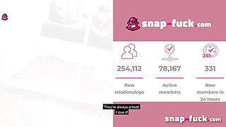 Snap-Fuck featuring lady's mature porn