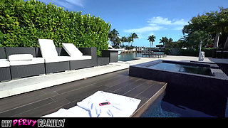 MyPervyFamily - Big Natural Stepdaugher is a Naughty Girl! - Lennox Luxe