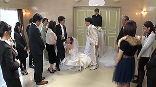 Best Man Takes Bride In Japanese Wedding 1 - Asian