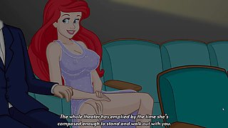 Wild hookup game with big ass princess after dark