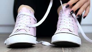 Undies nymph close by the Foot Fetish