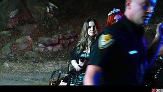 Van Wylde's Wild Blonde Encounter Ignites Outdoor Passion Heat