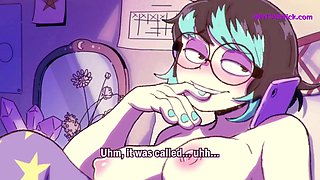 Wild night with my freaky girlfriend leaves her tight pussy wrecked - anime parody