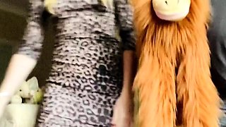 Amateur curvy redhead milf creampied