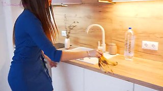 Hotel Manager Blows Client's Cock For Job - Amateur Maid Deep Throat