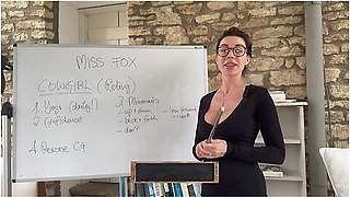 Cowgirl Position - Sex Tutorial With Miss Fox - Roxy Fox