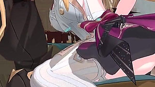 Genshin Impact- Escoffier’s Sweet Cake and Lustful Sex - 3D Hentai Animation