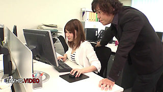 Busty Yumi Maeda's Hardcore Office Sex with Her Boss