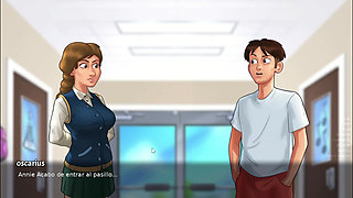 Hot Kisses In The Car With My Stepmom Alone - Summer Time Saga