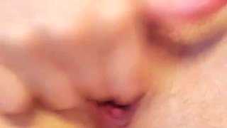 Hairy Pussy Play and Rubbing Clit Until Orgasm