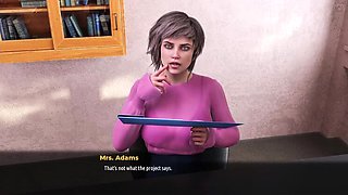 MILF of Sunville 67: Mrs. Adams Takes a Cum Load in Her Mouth - HD 4K 3D Animation