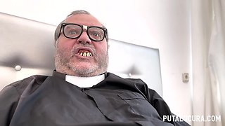 Italian Sinner Dalila Dark Fucks With A Horny Priest