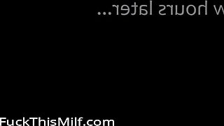 Hot breasty MILF pov porn scene