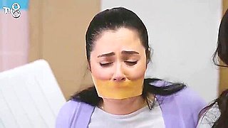 2 Turkish Girls Tape Gagged