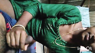 Water Came Out of the Hand of Brother-in-law's Penis Desi Sexy Video