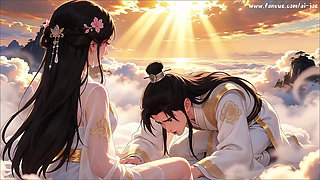 Ask Master Carnal Dual Cultivation, Chinese Classical Beauty, Who Will Leave You Unable to Oppose. Ai- Generated