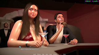Friendly Housewife by White Foam - Young Couple Goes for the First Time at a Swinger Club 16