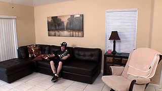 Delirious brunette whore riding big cock hardcore