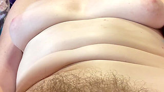 Hairy Pussy Heaven as I Fiddle and Twiddle My Beautiful Bush!