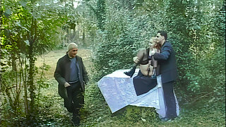 Anal Orgy in the Woods