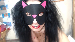 Seamless Pantyhose with Cucumber Ass Pussy