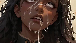 Enjoy Oral Pleasure with a Sloppy Dark-hued Mega-slut in an Autumn Forest. It Was My First Time Having Bare Hook-up