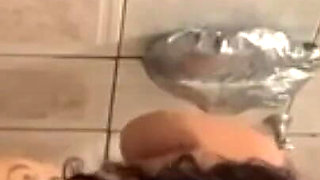 Hot Girl Taking a Shower