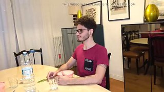 Hot Redhead Threesome Fuck - Mira Love Takes Two Cocks POV