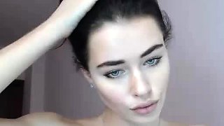 Hot redhead amateur teen girl riding and jerking boyfriend