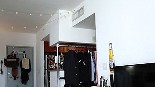 Bdsm bitch toys ass and pierced pussy in fetish hd solo