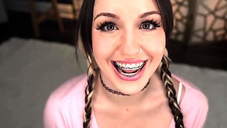 Heatherbby - Daddy Cum On My Braces