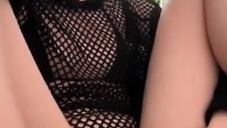 Blonde Femboy Hami Playing With Big Dick