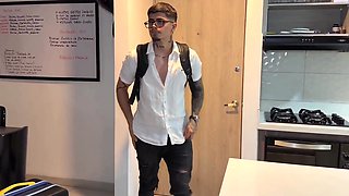 After College Stepson Wrecks Stepmom Ass While Stepdad Is Still Out