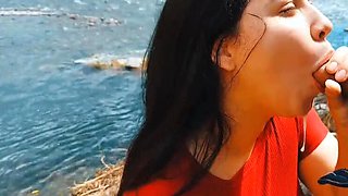 Hot Venezuelan Girl Daltonhot Takes Massive Cumshots on Face & Mouth - Blowjob Compilation