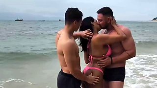 Amateur hotwife cuckold porn first time xxx naughty beach