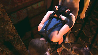Jill Valentine Had Bondage Sex on the Street