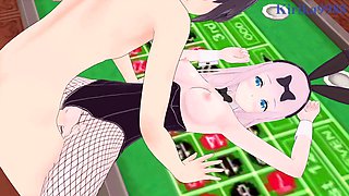 Sensual casino encounter: Chika Fujiwara and I indulge in passionate 3D anime hentai fun - Kaguya-sama: L'amour est un champ de bataille