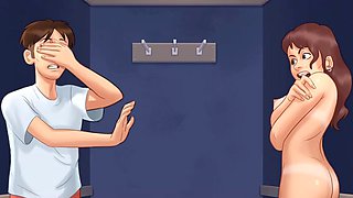 Sexy voiced mom with big boobs and a nice booty