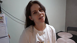 Hot Blowjob for a Best Friend and Cuckold Watching