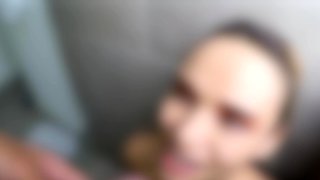 Blonde Latina Teen Drinks Hot Piss
