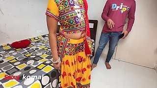 Sexy Komal Garba Dance to Desi Doggystyle Fuck - Big Tits Indian Teen Homemade HD