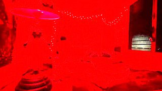 Hot Amateur Couple Fucking in Red - Blowjob & Missionary Sex
